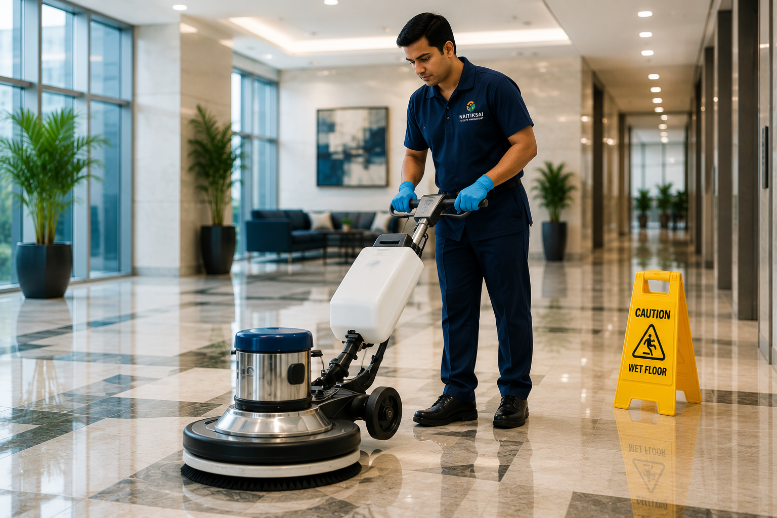 Facility cleaning